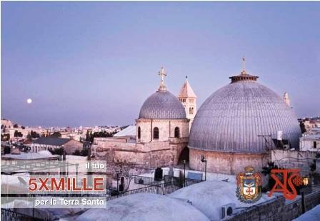 Il tuo 5 per mille per la Terra Santa!