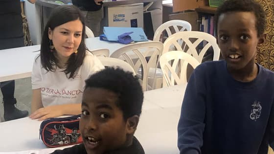 Un pequeño regalo desde Marsella para las familias del barrio cristiano de Jerusalén