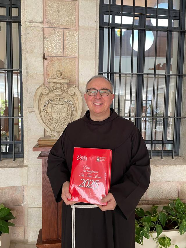 Libro Benefattori 2025. Il saluto del Custode di Terra Santa