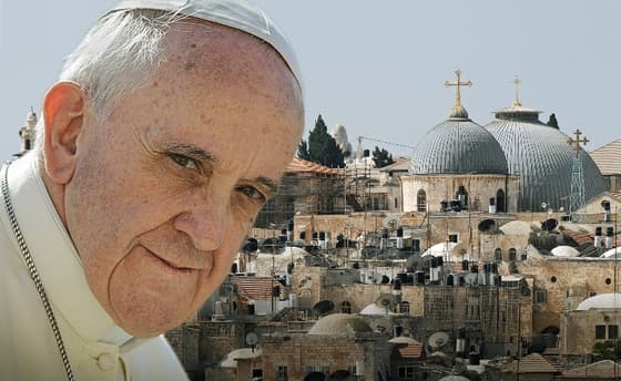 Papa Francisco en Tierra Santa