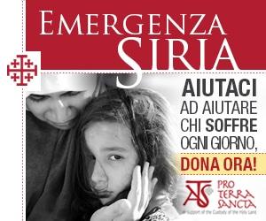 ATS pro Terra Sancta all&#8217;interno del coordinamento degli interventi umanitari cattolici in Siria