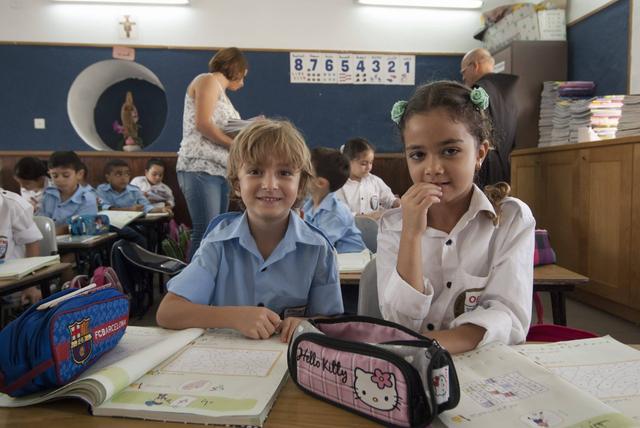 Escuelas en Tierra Santa