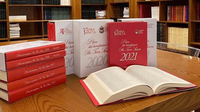 Il Libro dei Benefattori di Pro Terra Sancta