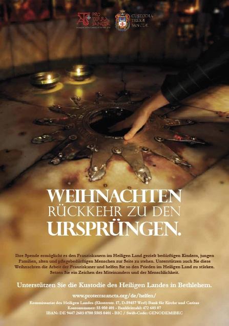 „Weihnachten – Rückkehr zu den Ursprüngen“: die Kampagne zugunsten von Betlehem