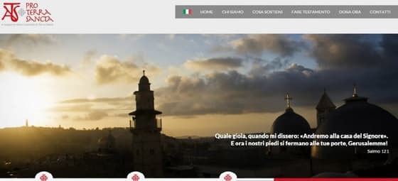 Entre en la historia de Tierra Santa, visite el nuevo sitio web de legados