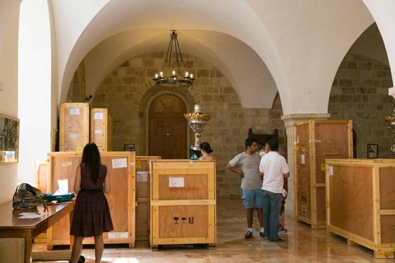 Retour à Jérusalem du Trésor du Saint-Sépulcre après l’exposition de Versailles