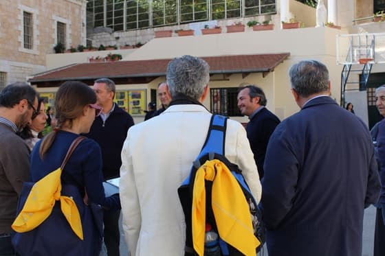 Una delegazione CEI visita le pietre vive di Betlemme