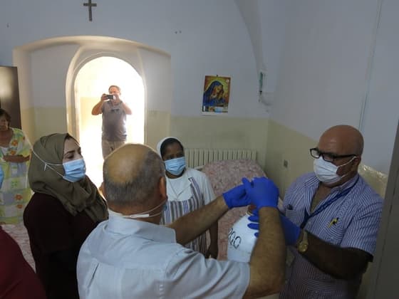 Società Antoniana Betlemme: un’area covid per anziani e malati