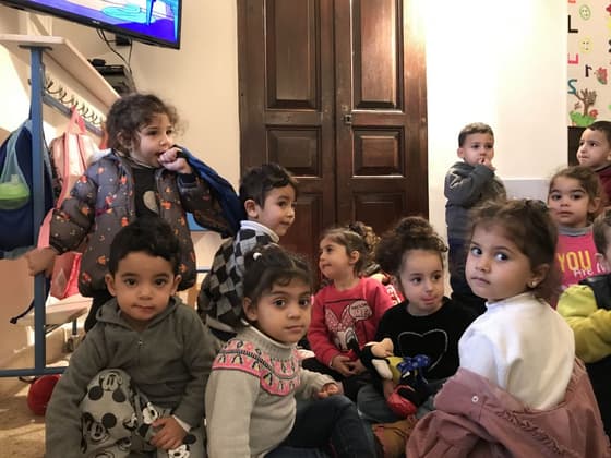 Jerusalén: una acogedora guardería para niños menos afortunados