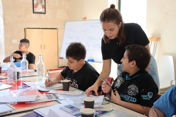 TALES OF PEACE: In Bethlehem, in the Children’s House where the children learn to love.