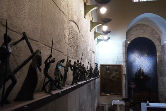 Santo Sepolcro: un intervento di manutenzione straordinaria nella cappella del Santissimo Sacramento