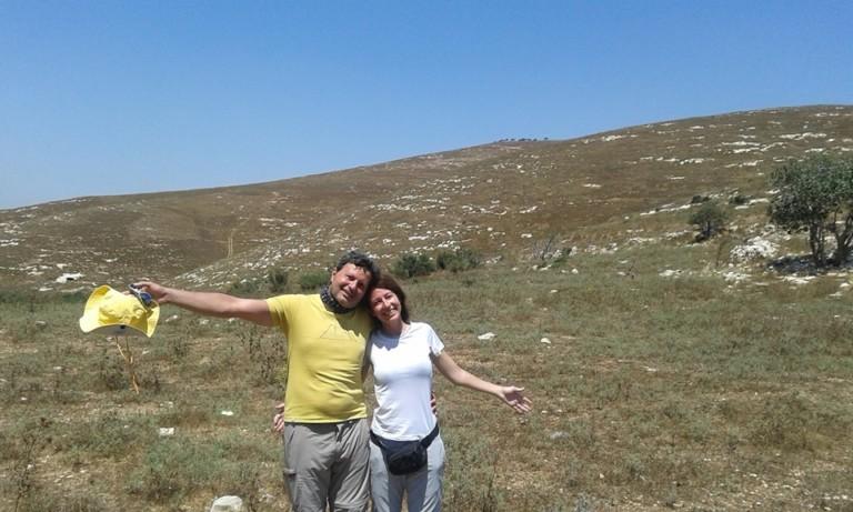 En el camino del discípulo entre las piedras vivas de Tierra Santa. La historia de dos peregrinos.