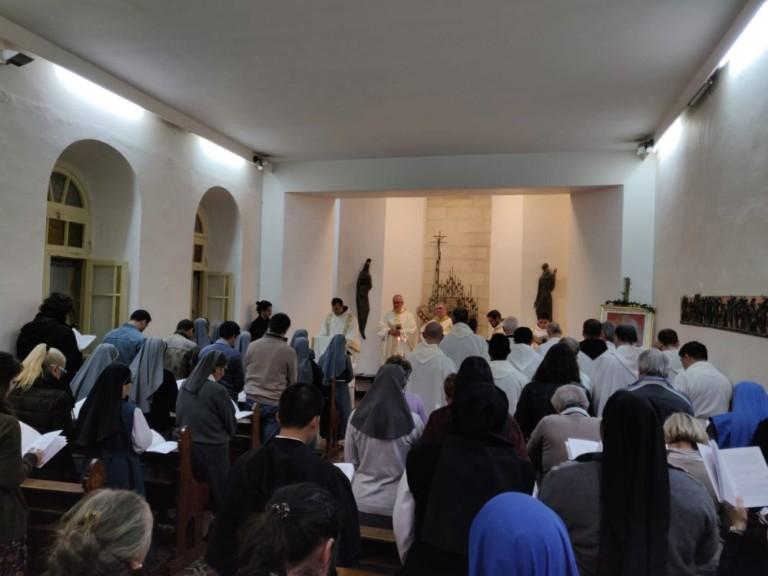 Jerusalén. Junto con las Hermanas de Santa Isabel al servicio de Tierra Santa