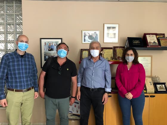 CEI y Pro Terra Sancta, juntos para los hospitales S. Joseph e BASR