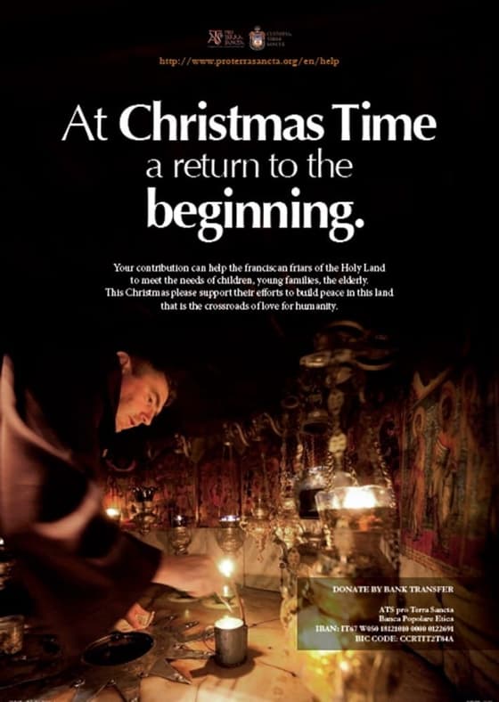 AT CHRISTMAS TIME A RETURN TO THE BEGINNING