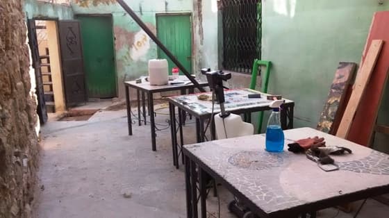 „Work in progress“ im Gästehaus von Sabastiya