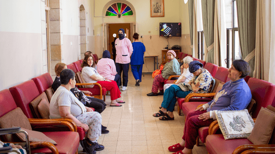 The elders of the Holy Land