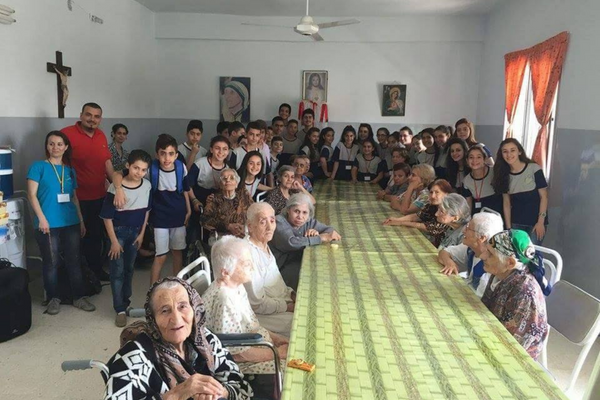 Attività per anziani, Aleppo