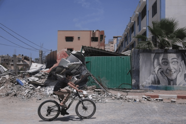 Gaza - bicicletta