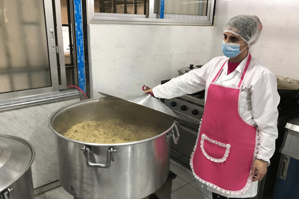 Aleppo's canteen - kitchen