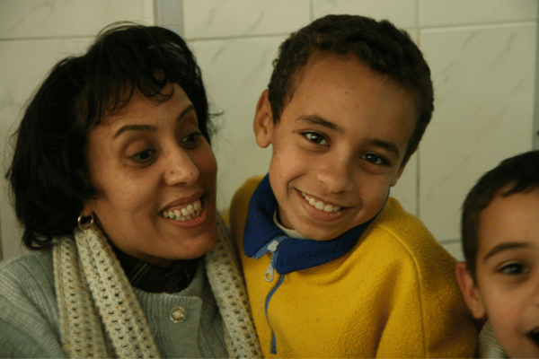 Egitto - mamma e figlio