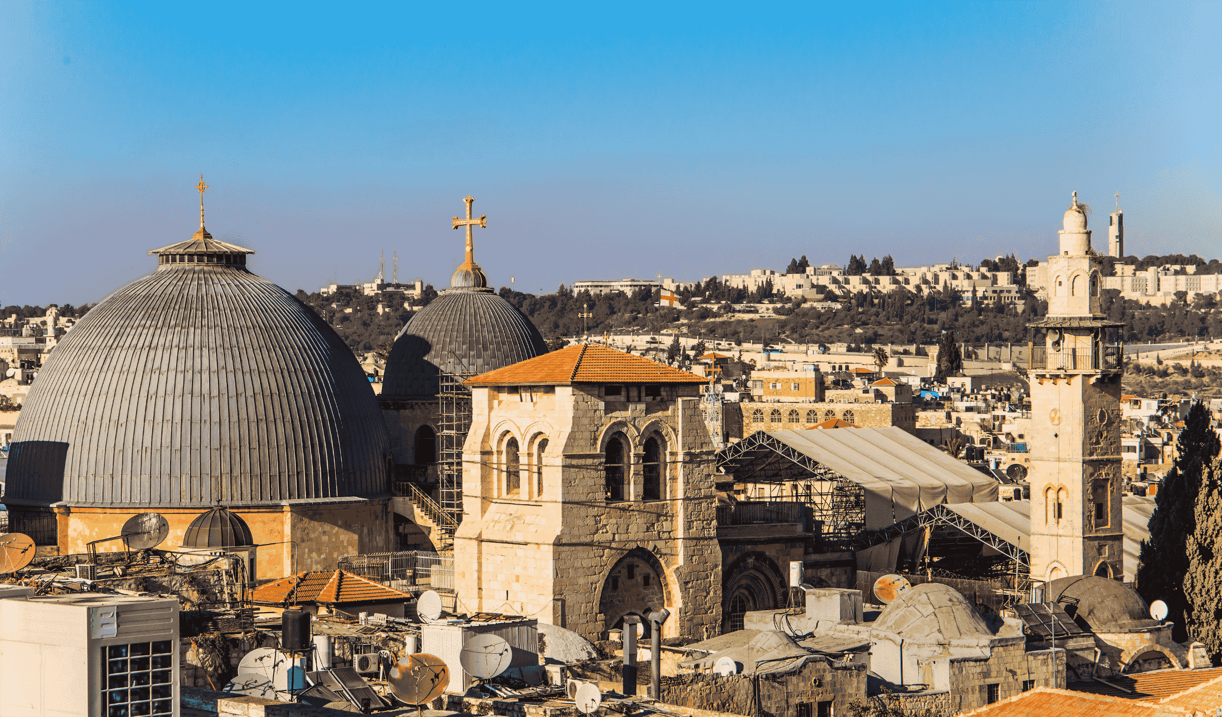 Gerusalemme - cupole santo sepolcro