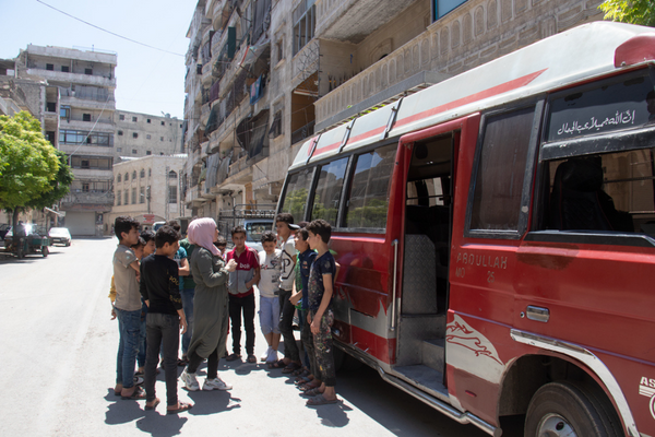 centro mobile aleppo siria