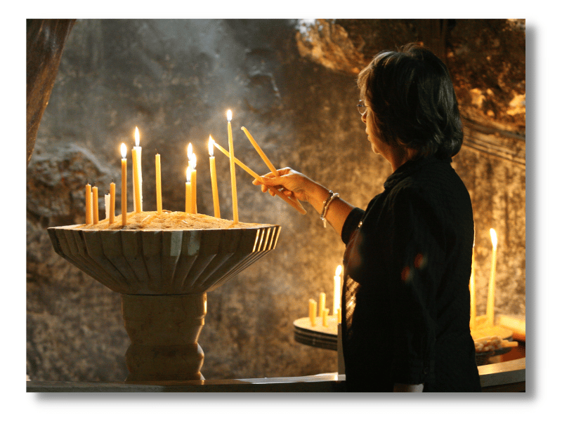 velas del santo sepulcro